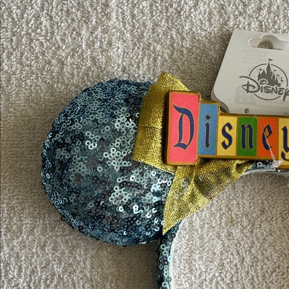 Disney Disneyland Marquee Sequin Ears Headband - Picture 3 of 12